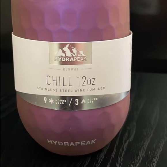 Hydrapeak Purple 12 oz Wine Tumbler - Picture 3 of 4